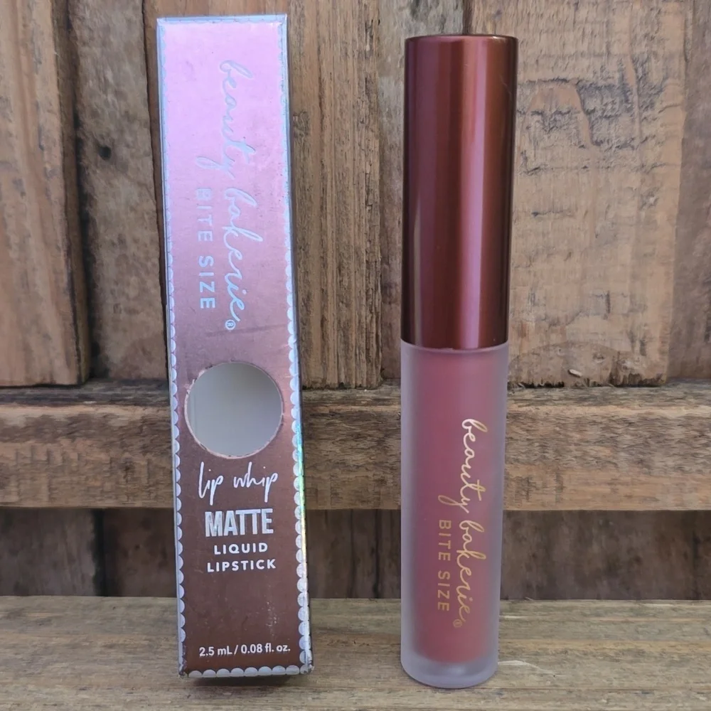 Beaury Bakerie Bite Size Lip Whip Matte Liquid Lipstick-Syruptitious